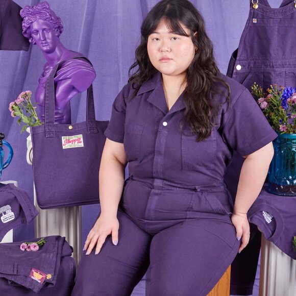 Big Bud Press Pants - Like New Big Bud Press Short-Sleeve Jumpsuit in Nebula